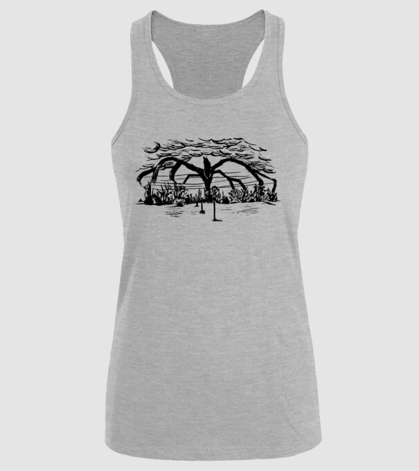 mind flayer drawing stranger things model gri pe tricou