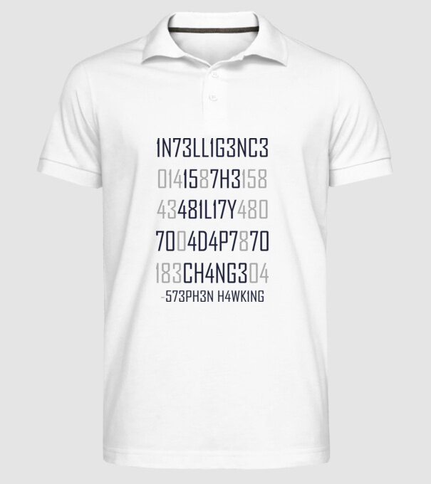 5Z3PH3N H4WK1NG model alb pe tricou