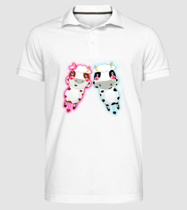 Bar viței model alb pe tricou