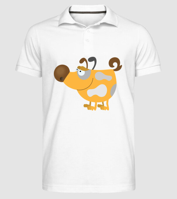 model alb pe tricou