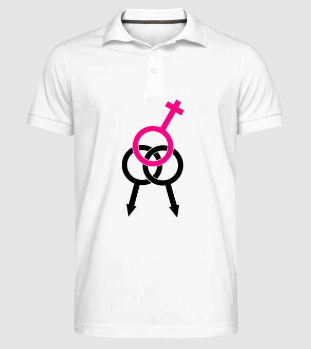 plăcere dublă model alb pe tricou