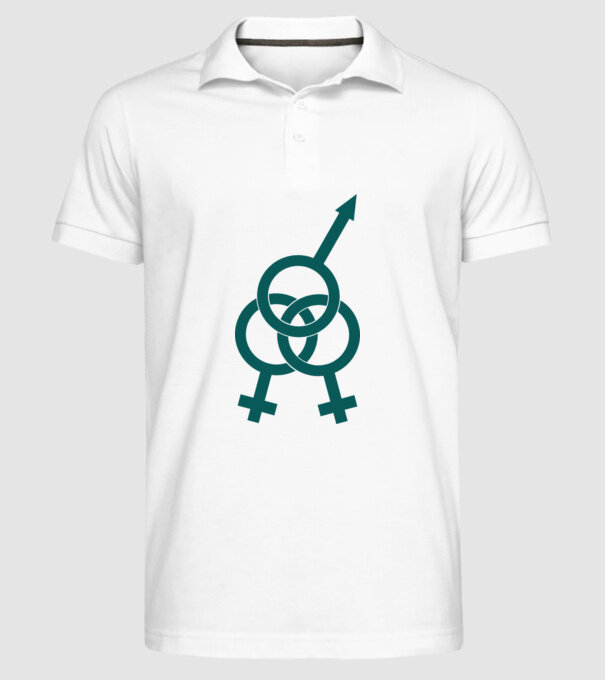 plăcere dublă model alb pe tricou