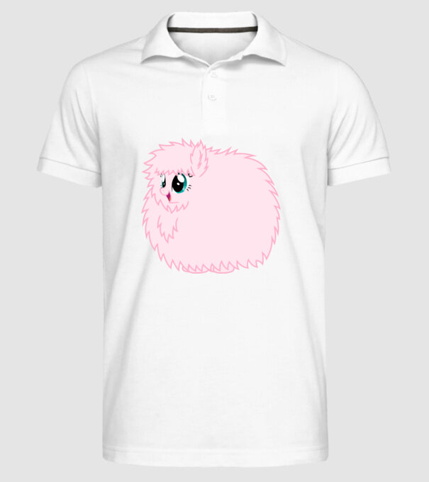 Fluffle Puff model alb pe tricou