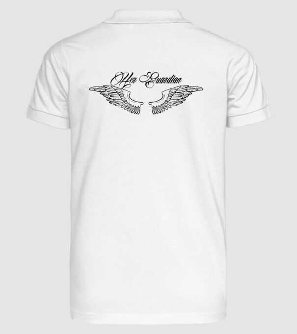 Her Guardian 2 model alb pe tricou