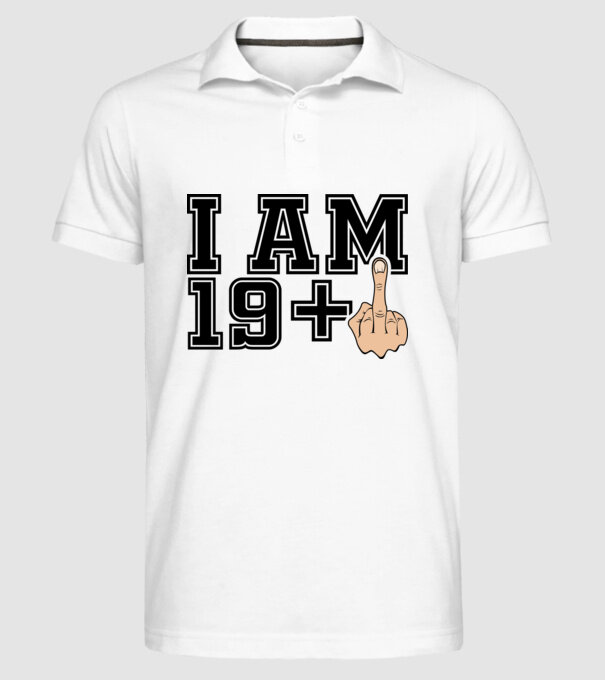 Funny Birthday I am 20 model alb pe tricou