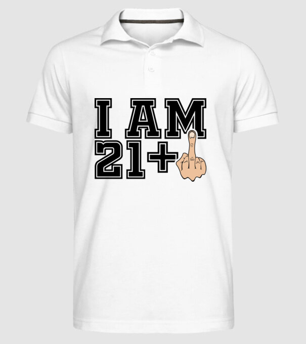 Funny Birthday I am 22 model alb pe tricou