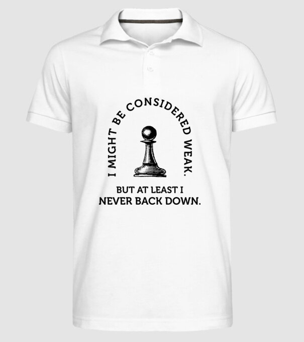I might be considered weak lght model alb pe tricou