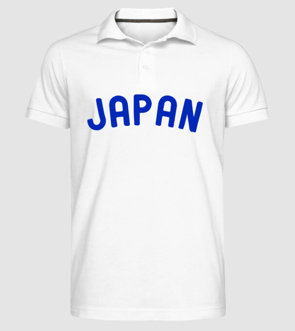 Japan model alb pe tricou