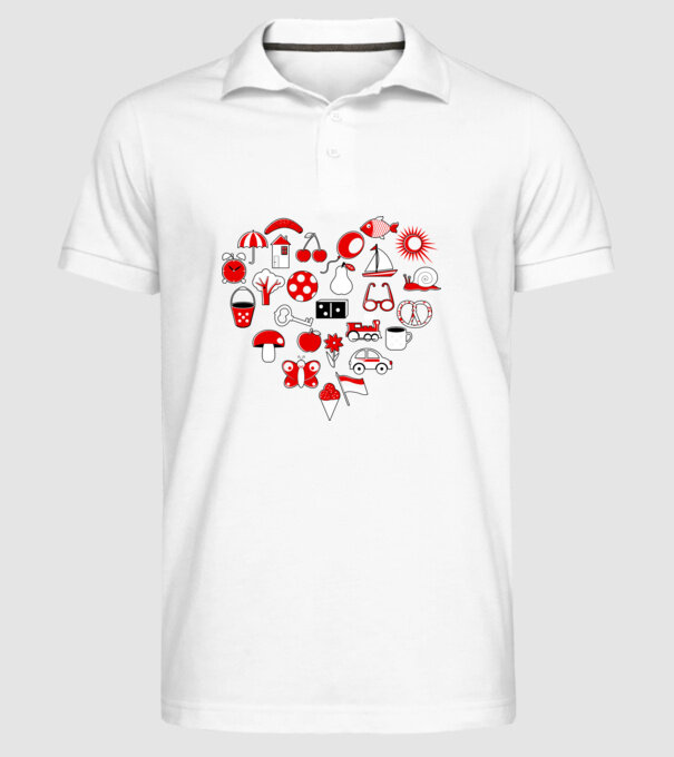 simboluri.ai model alb pe tricou