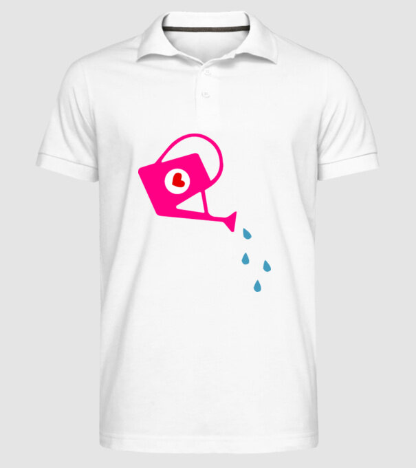 Cană de stropit model alb pe tricou