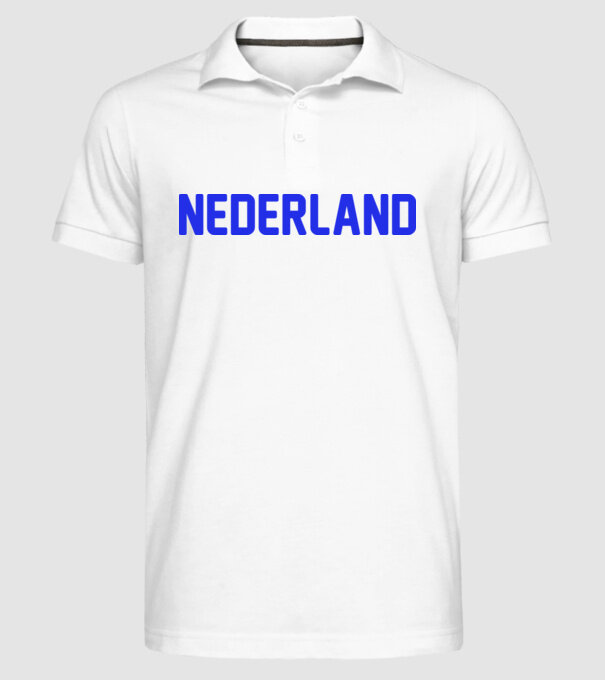 Nederland model alb pe tricou