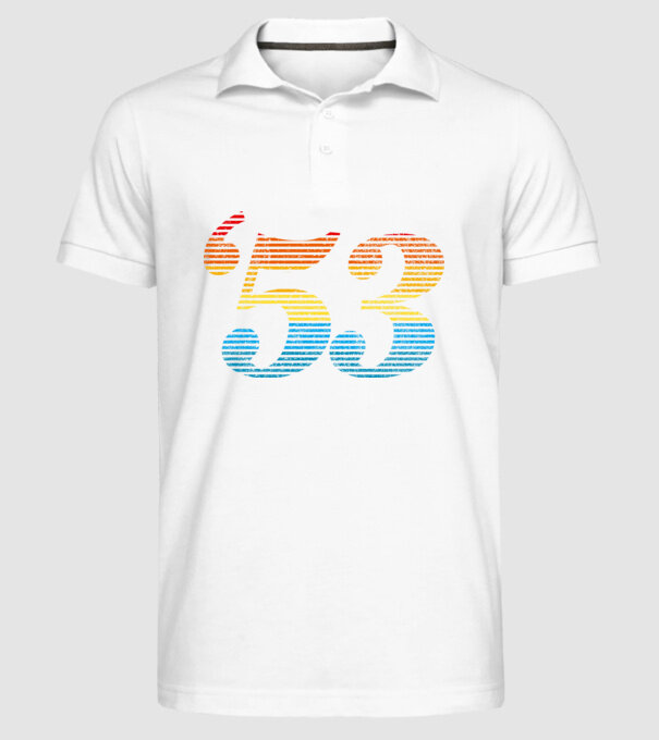 Retro Birthday 1953 model alb pe tricou