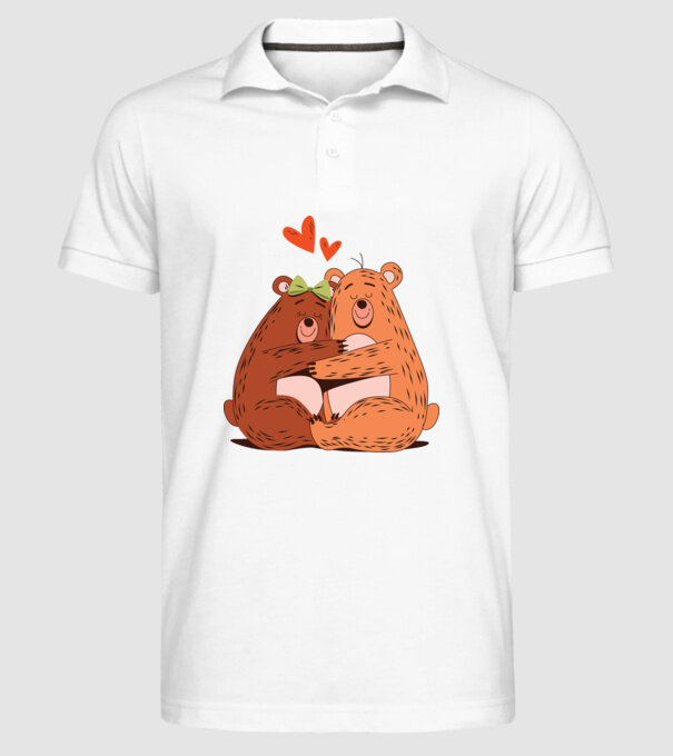 URȘI ÎNDRĂGOSTIȚI 3 model alb pe tricou
