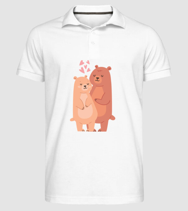 URȘI ÎNDRĂGOSTIȚI model alb pe tricou