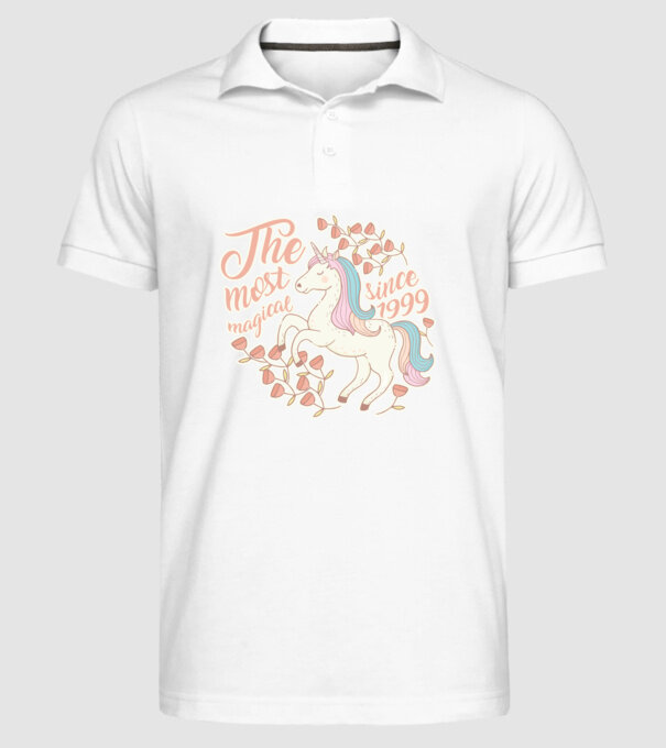 The most magical unicorn 1999 model alb pe tricou