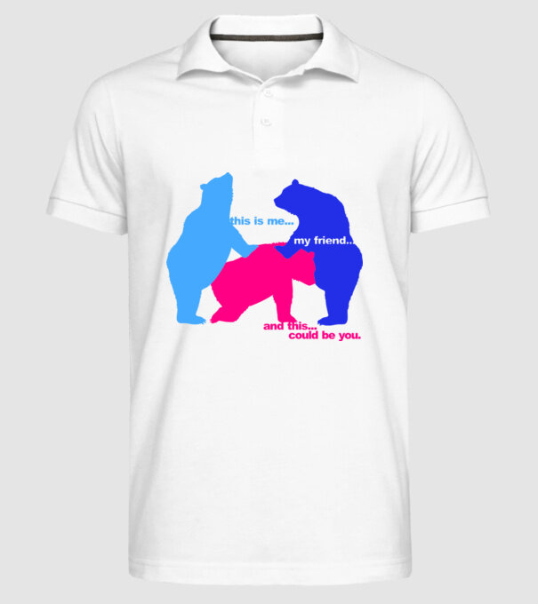 This is me... model alb pe tricou