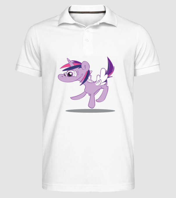 ugly my little pony model alb pe tricou