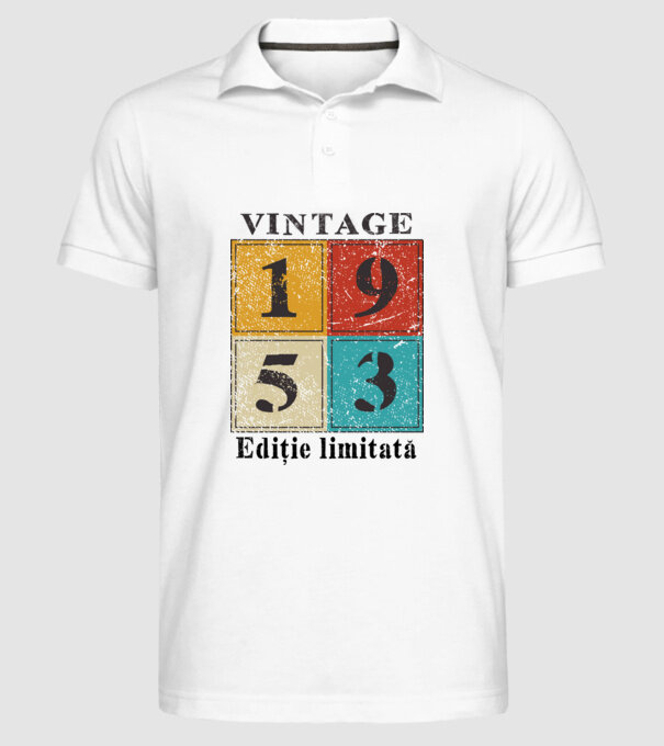 1953 - Ediție limitată model alb pe tricou