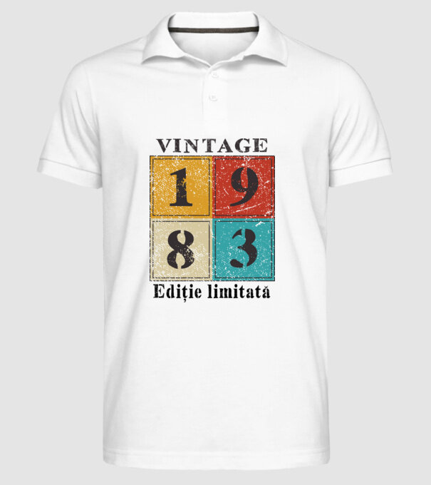 1983 - Ediție limitată model alb pe tricou