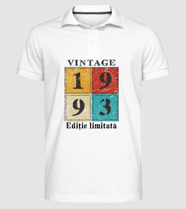 1993 - Ediție limitată model alb pe tricou