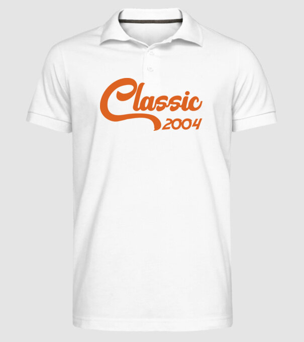 2004 Classic model alb pe tricou