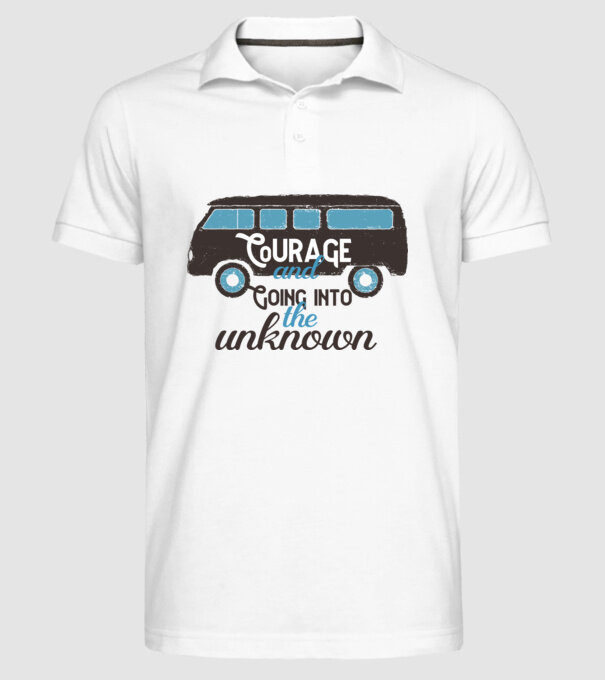 Autobuze model alb pe tricou