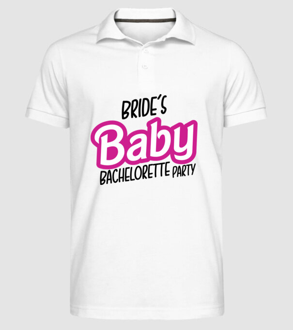 Bride Barbies baby model alb pe tricou