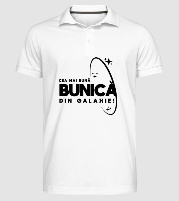Cea mai bună mamă din Galaxie! model alb pe tricou