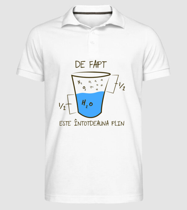 de fapt, este întotdeauna plin model alb pe tricou