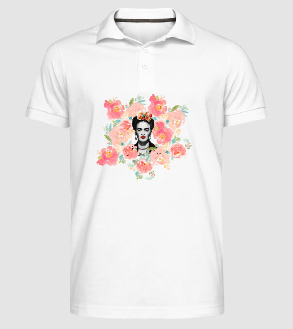 Frida Kahlo 2 model alb pe tricou