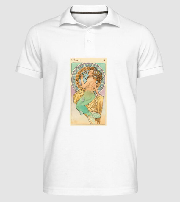 Horoscop Tarot PESTI model alb pe tricou