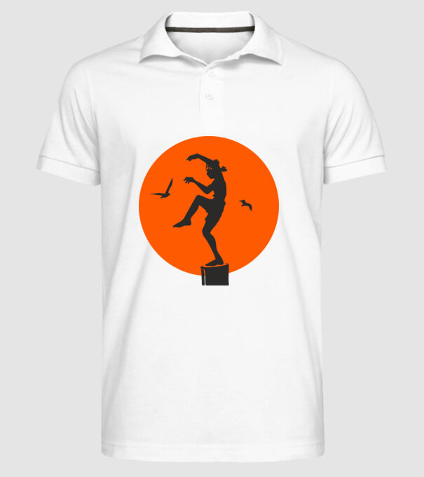 Larusso training cobra kai model alb pe tricou