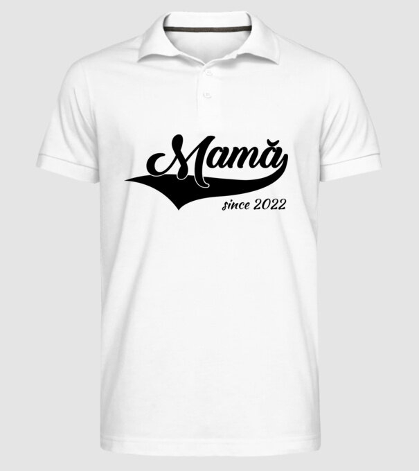 Mamă since 2022 model alb pe tricou