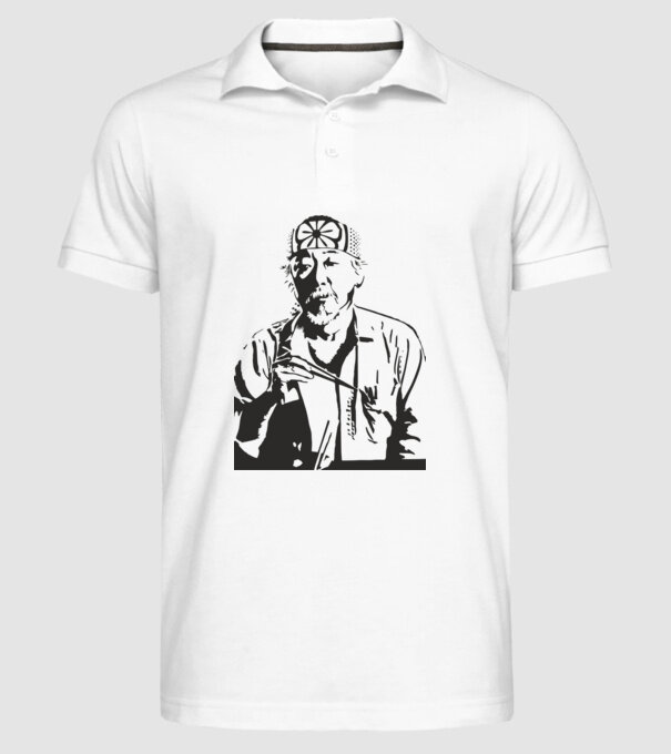 Miyagi cobra kai model alb pe tricou