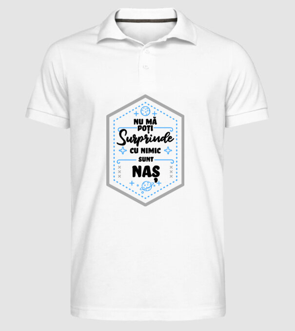 Nu mă poți surprinde cu nimic, sunt nașă model alb pe tricou