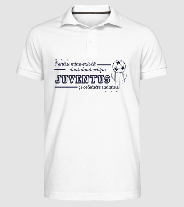 Pentru mine există doar două echipe, Juventus și celelalte rahaturi model alb pe tricou