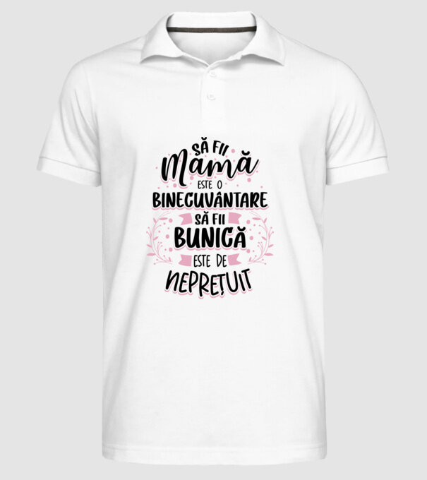 Să fii bunică este neprețuit model alb pe tricou