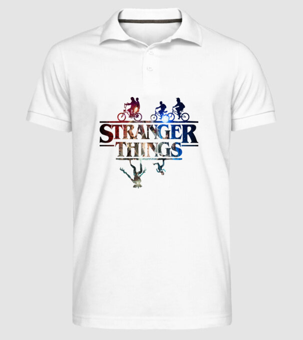 stranger things quote poster2 model alb pe tricou
