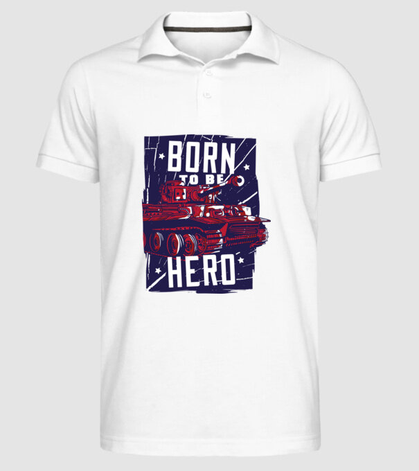 Tancuri model alb pe tricou