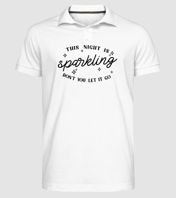 Taylor Swift This night is sparkling model alb pe tricou