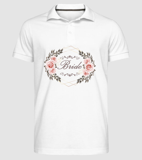 Vintage Bride model alb pe tricou