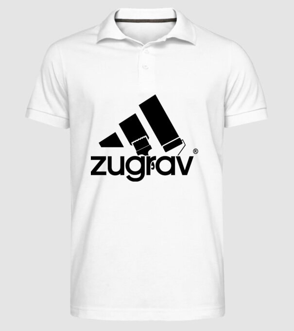 zugrav model alb pe tricou