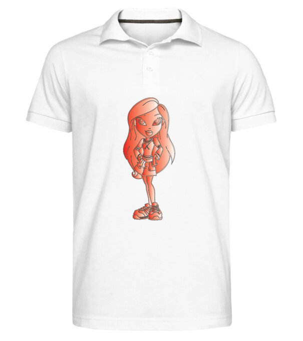  model  pe tricou