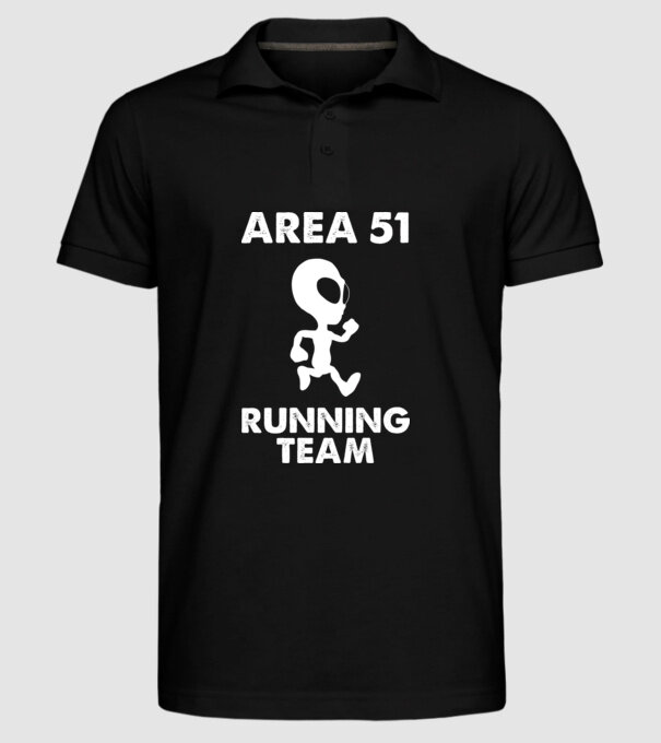 area51 running team model negru pe tricou