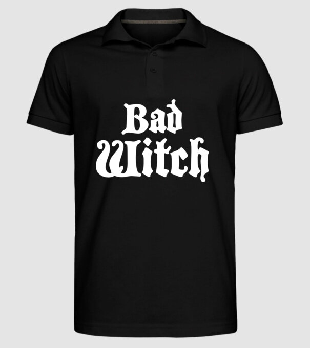 Bad Witch tricou cuplu model negru pe tricou