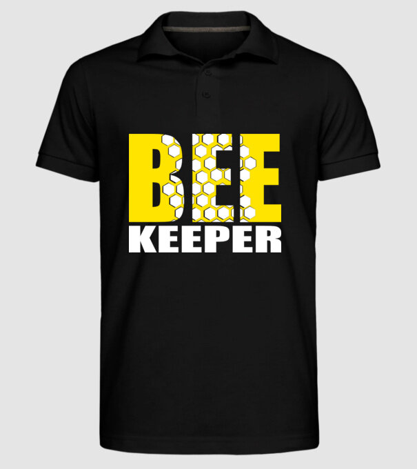 BeeKeeper model negru pe tricou