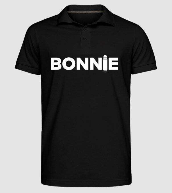 Bonnie és Clyde BONNIE model negru pe tricou