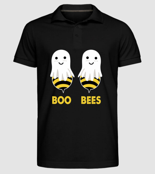 Boo bees model negru pe tricou
