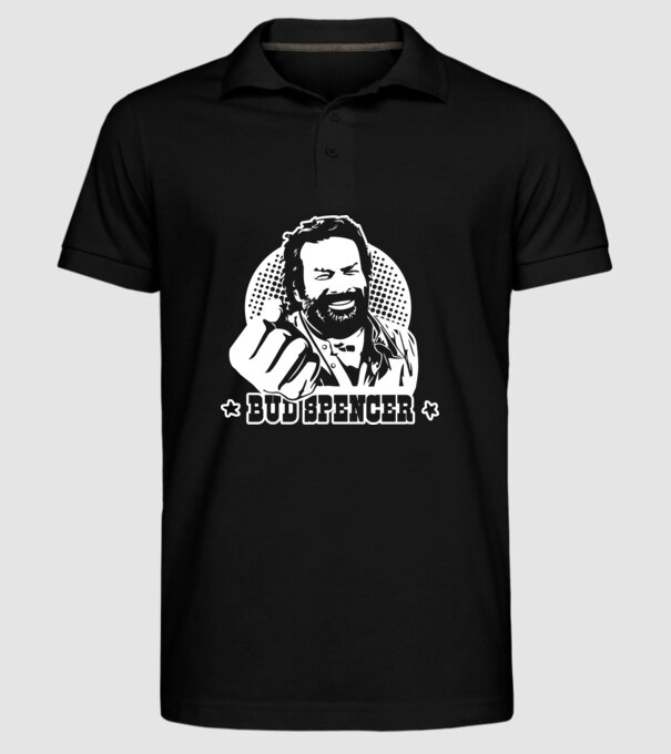 Bud Spencer model negru pe tricou