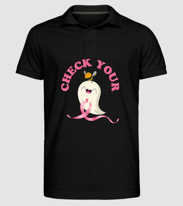 Check your boo-bees model negru pe tricou